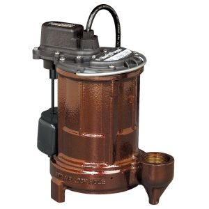 Pompe de drainage et effluent de marque Liberty Pumps vendue par Pompes &amp; Moteurs MLV
