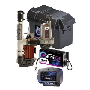 Système de secours pour drainage de marque Liberty Pumps vendu par Pompes &amp; Moteurs MLV